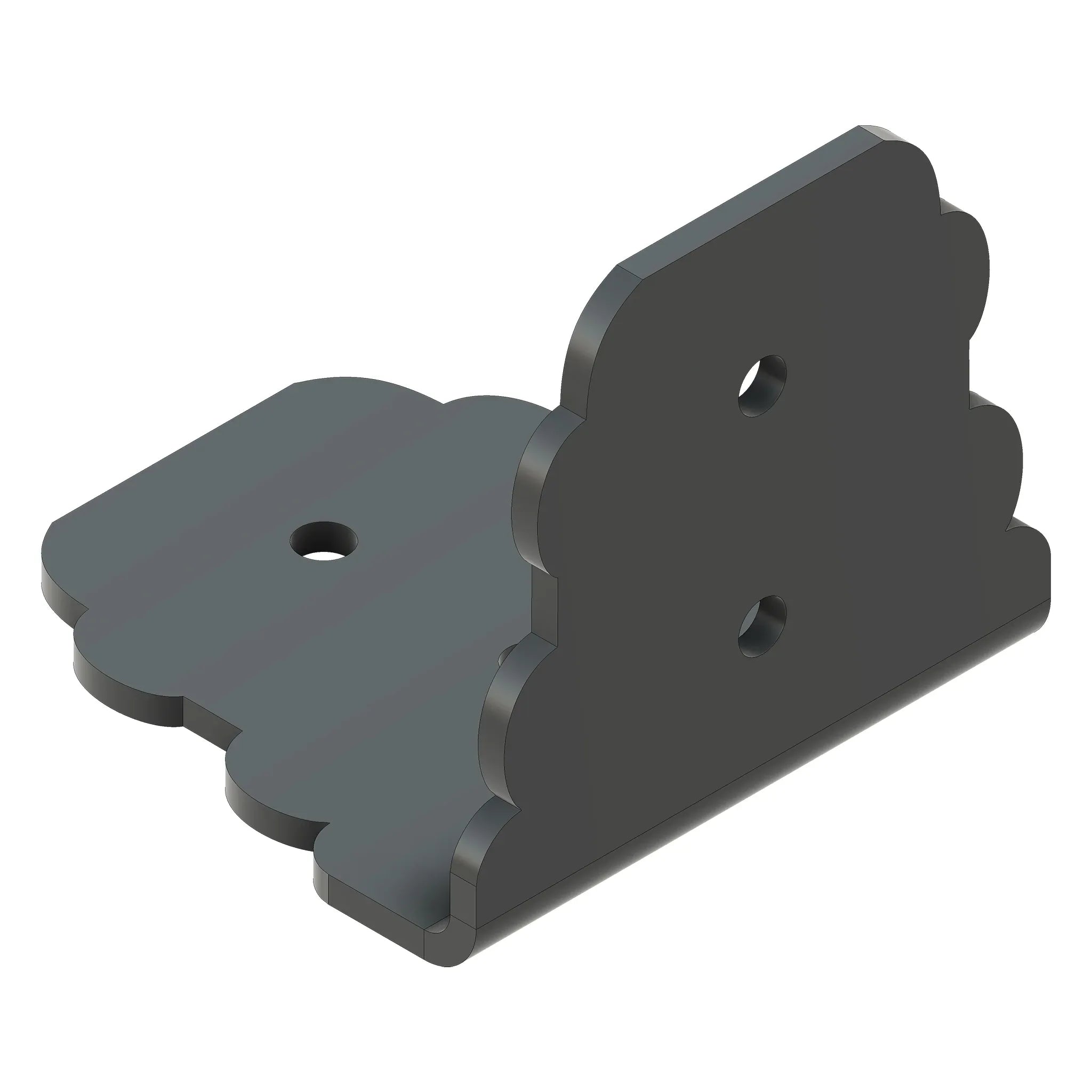 Moorish Revival Iron Angle Brace - Old West Iron