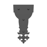 Portuguese Gothic Iron Post Cap