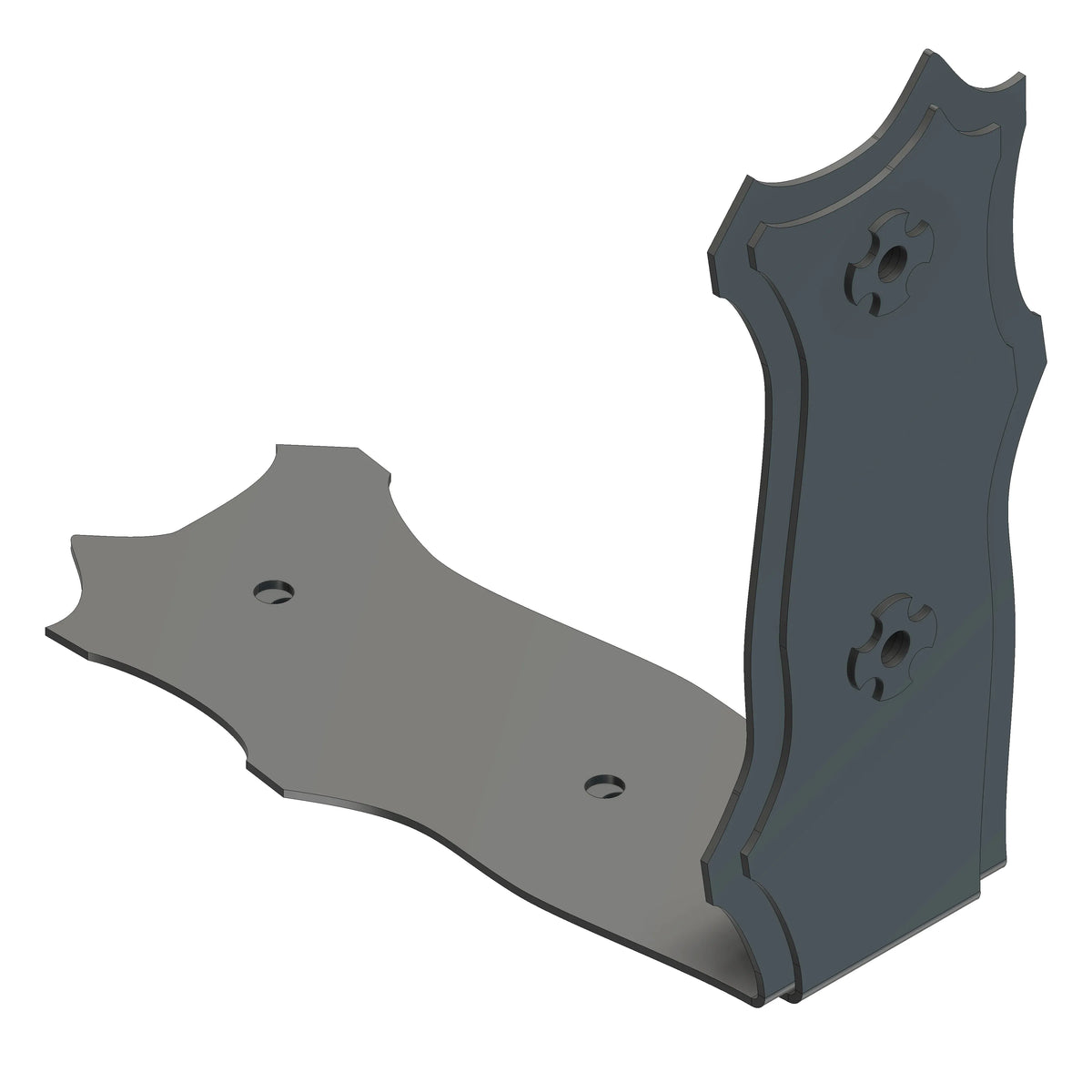 Nordic Iron Angle Brace - Old West Iron