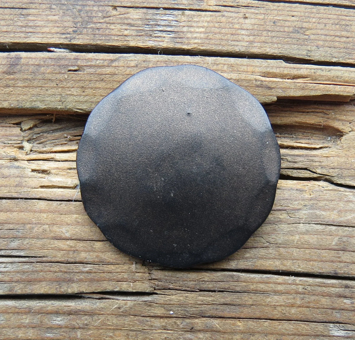 1/2" Round Hammered Edge Nail - Old West Iron