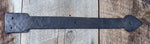 Tudor Wrought Iron Garage Door Dummy Hinge Strap - Old West Iron