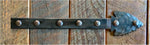 Authentic Arrowhead Iron Garage Door Dummy Hinge Strap - Old West Iron