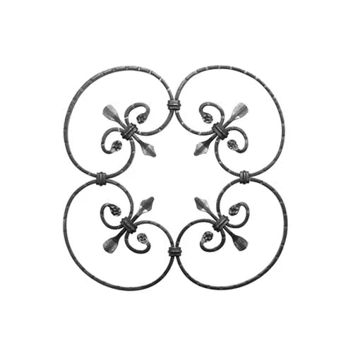 Double Sided Scored Cabinet Insert - Old West Iron