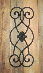 Scrolled Door Insert - Old West Iron