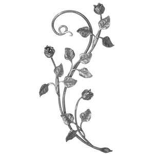 Rose Vine Cabinet Insert - Old West Iron