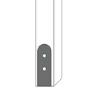 Tuscan Villa Iron Faux Post base - Old West Iron