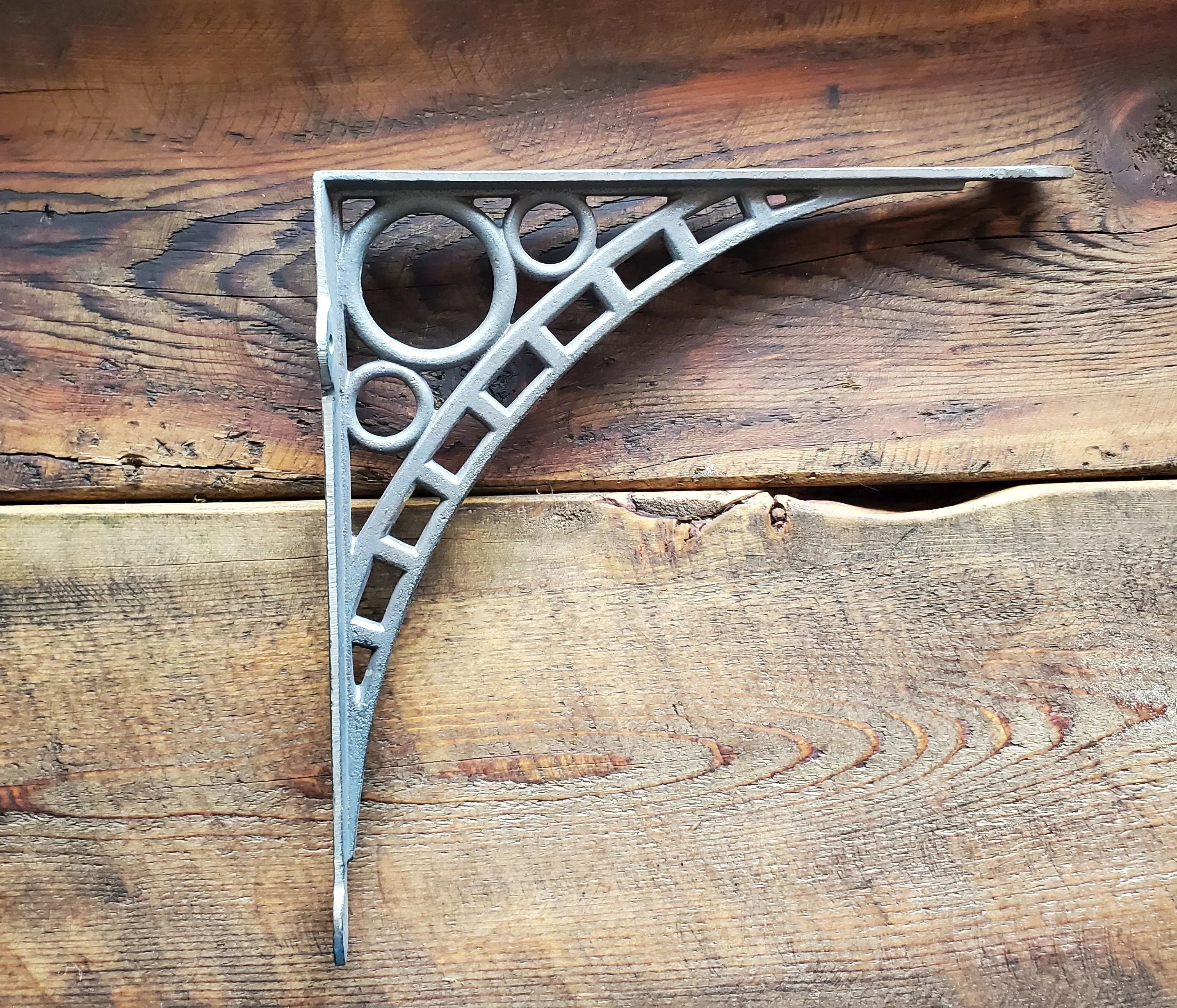 Art Deco Small Corbel / Iron Shelf Bracket - Old West Iron