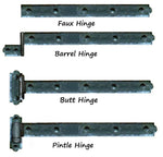 Colonial Iron XL Functioning Hinge Strap - Old West Iron