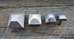 3/4" Thick Pyramid Head Nail - Old West Iron
