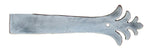 Greco-Persian Iron Garage Door Dummy Hinge Strap - Old West Iron
