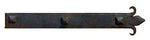 Authentic 15th Century Iron Garage Door Dummy Hinge Strap - Old West Iron