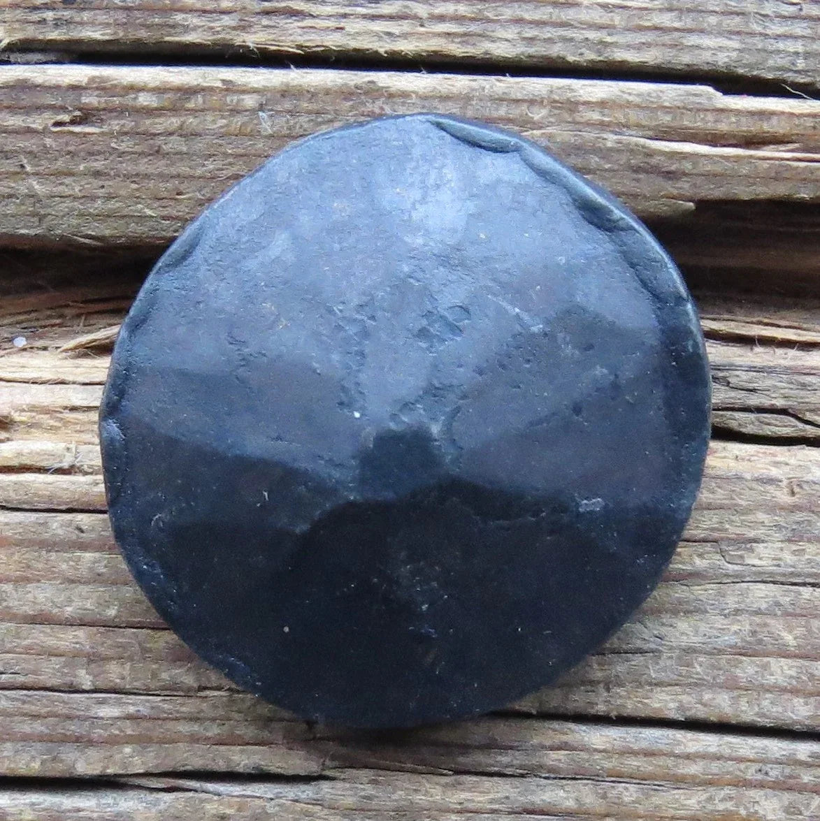 1 1/2" Hammered Round Head Clavo / Decorative Nail Head - Old West Iron
