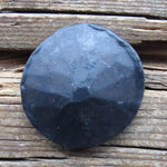1 1/8" x 2" Hammered Round Head Spike - Old West Iron