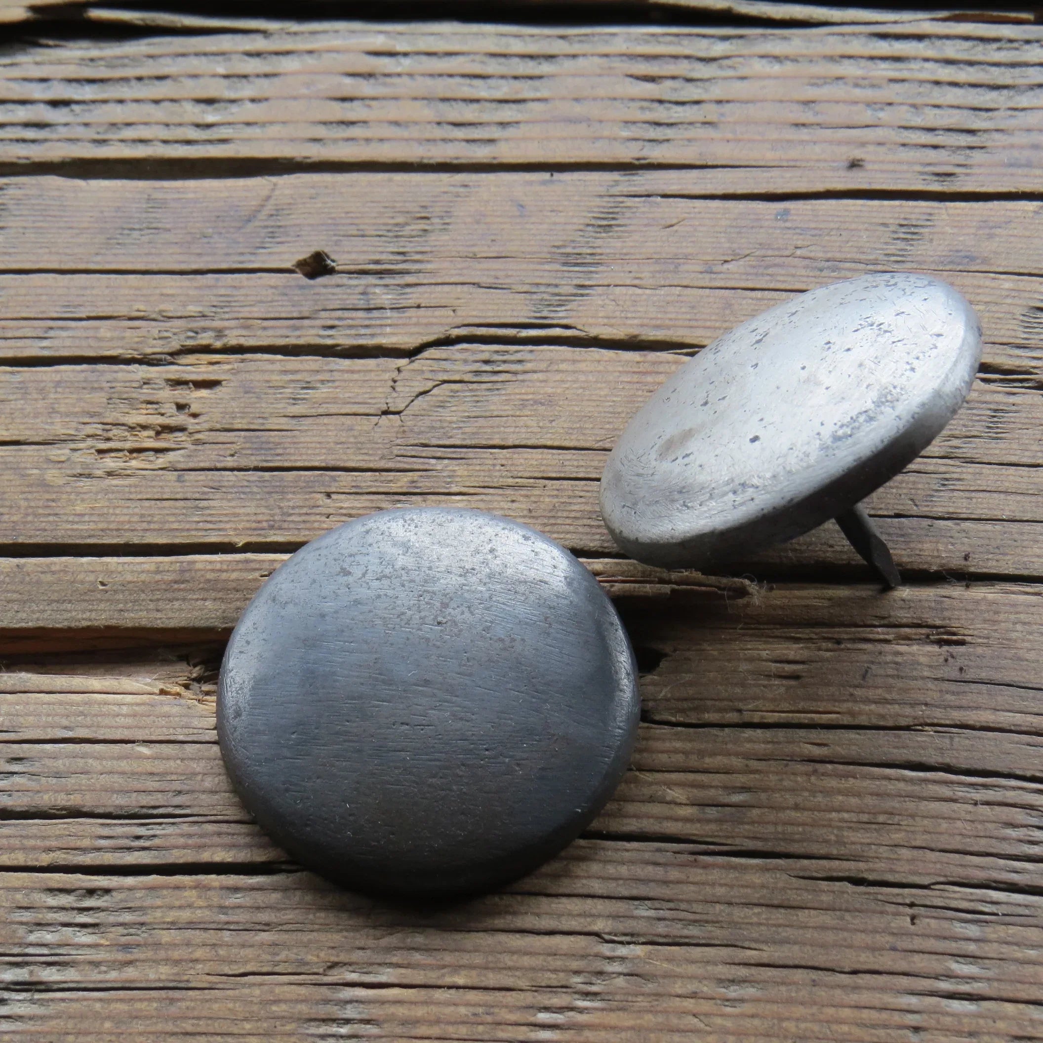 1 1/2" Smooth Round Dome Clavo / Decorative Nail Head - Old West Iron