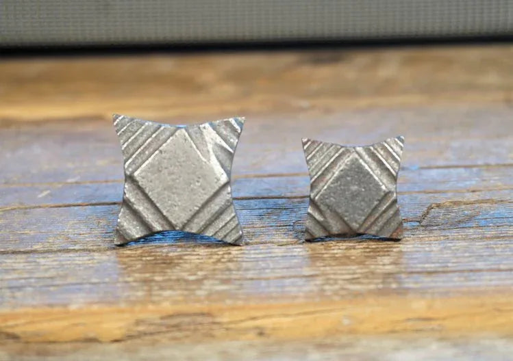 1" Ornate Tapered Square Clavos - Old West Iron