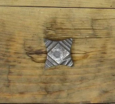 3/4 Ornate Tapered Square Clavos - Old West Iron
