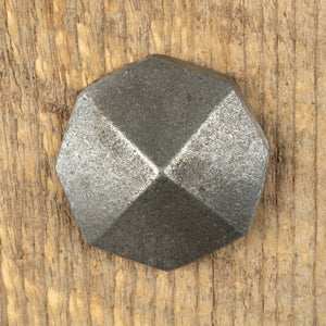 1 1/4" Hex Pyramid Head Clavo / Decorative Nail Head - Old West Iron