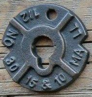 Rustic Washer - Old West Iron