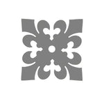Dunmow Crest Fleur De Lis Iron Washer - Old West Iron