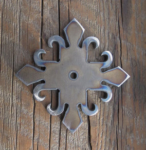 Authentic 15th Century Iron Washer - Old West Iron