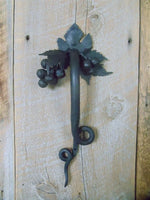 Grape Vine Door Pull - Old West Iron