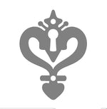 Old English Castle Iron Escutcheon Plate - Old West Iron