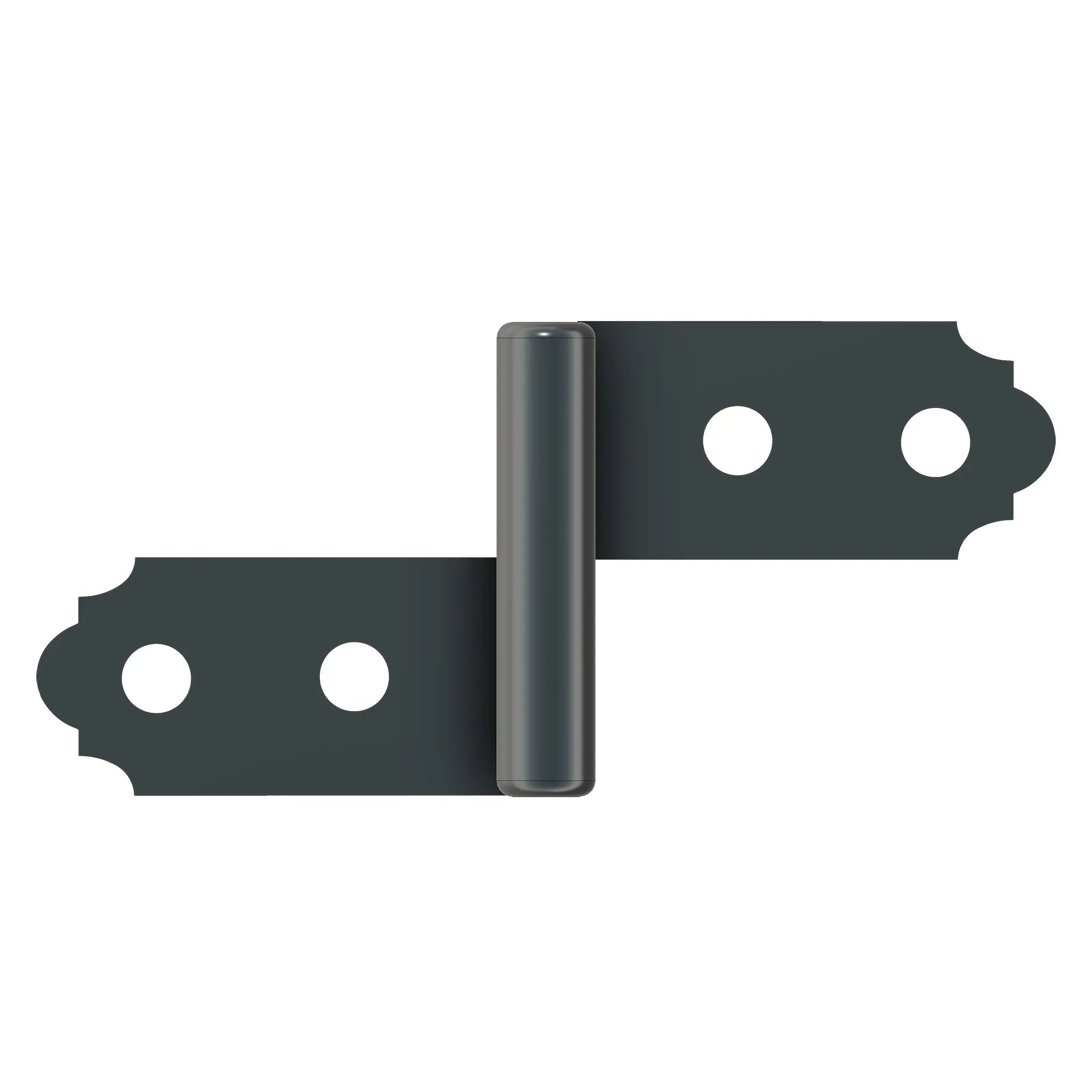 Classic Iron Offset Hinge - Old West Iron