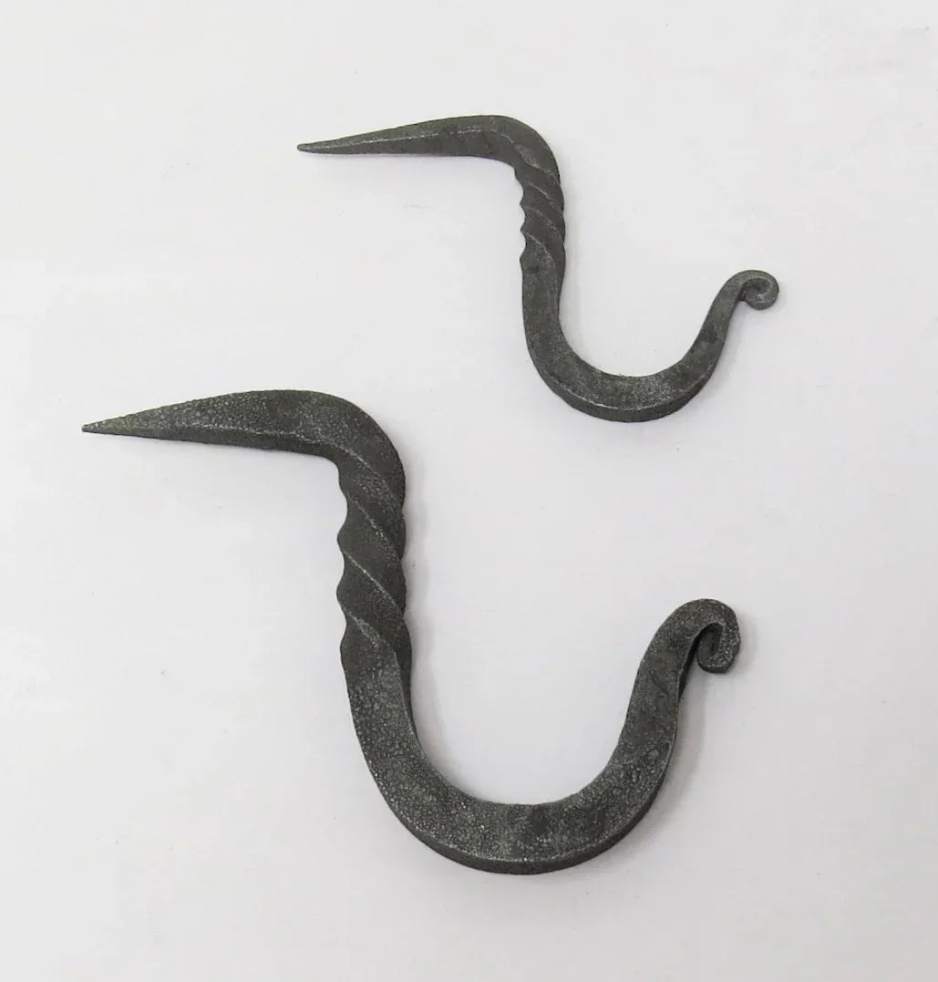 Twisted Spike Hook - Old West Iron