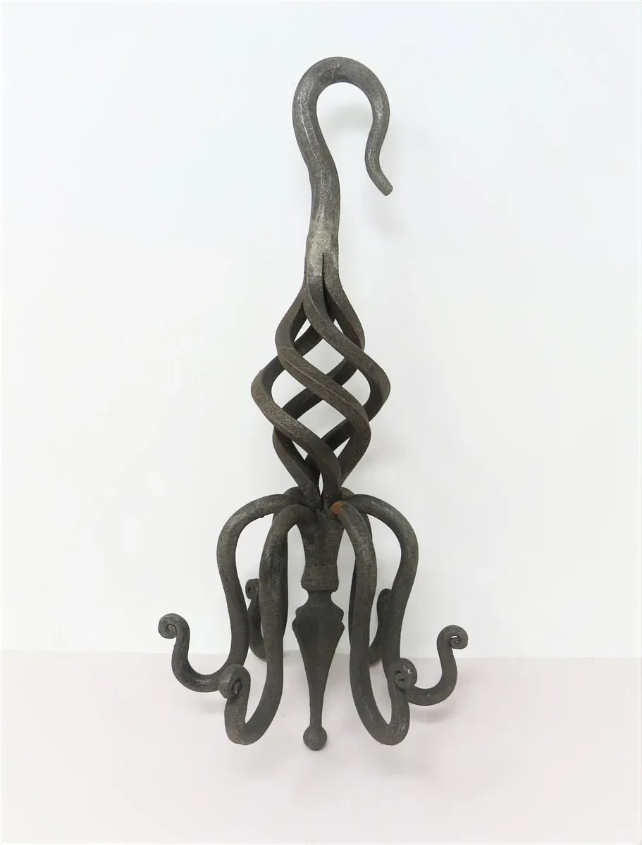 Iron Hanging Hook with 6 Hooks - Old West Iron