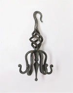 Iron Hanging Hook with 6 Hooks - Old West Iron