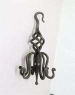 Iron Hanging Hook with 6 Hooks - Old West Iron