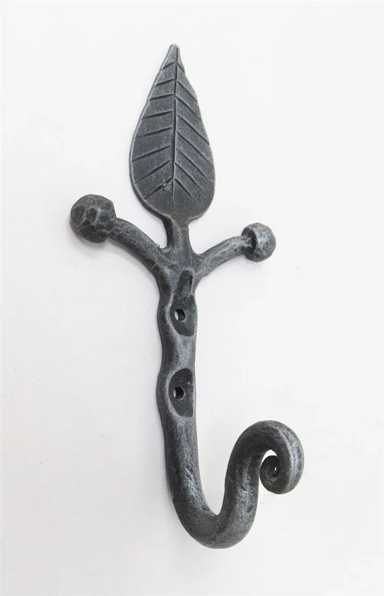 Old English Castle Iron Hook - Old West Iron