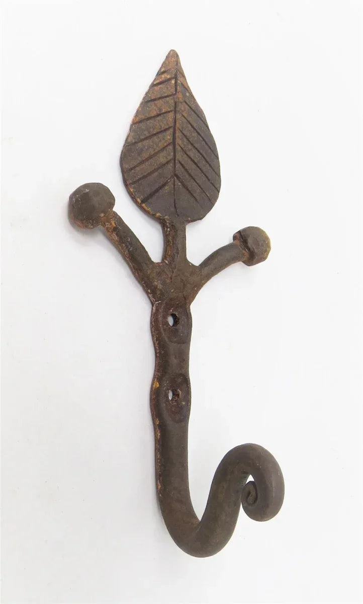 Old English Castle Iron Hook - Old West Iron