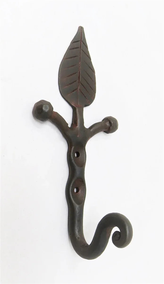 Old English Castle Iron Hook - Old West Iron