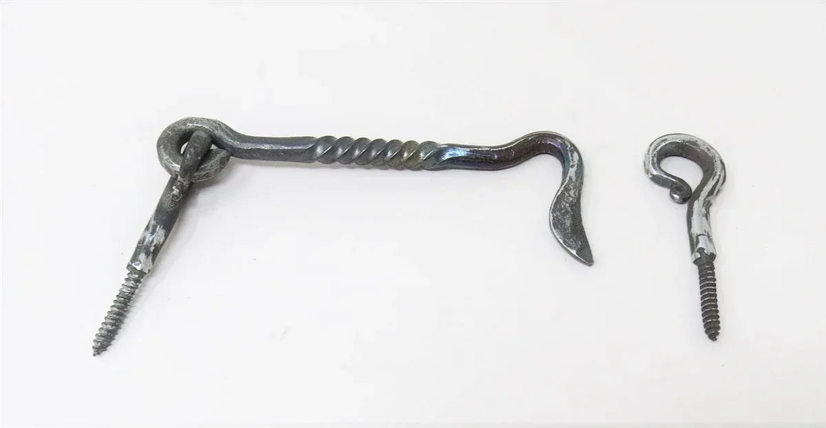 Twisted Hook and Eye Lags - Old West Iron