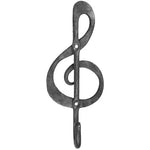 Music Note Iron Hook - Old West Iron