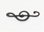 Music Note Iron Hook - Old West Iron