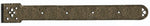 Shabby Chic Wrought Iron Garage Door Dummy Hinge Strap - Old West Iron