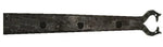 XL Viking Folk Iron Faux Hinge Strap - Old West Iron