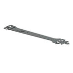 Roman Acanthus Wrought Iron Functioning Hinge Strap - Old West Iron