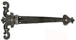 Art Nouveau Iron XL Functioning Hinge Strap - Old West Iron