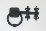Spanish Mission Iron Ring Latch - Old West Iron
