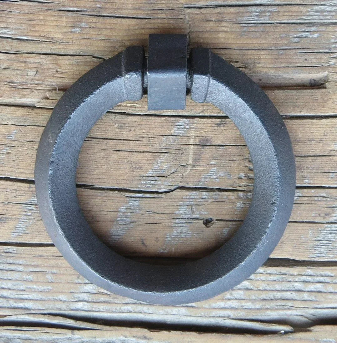 6" Square on Diamond Ring - Old West Iron