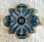 Floral Iron Rosette - Old West Iron