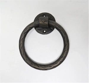 Traditional Tuscan Door Knocker/Ring Pull - Old West Iron