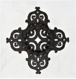 Gothic Cathedral Iron Door Knocker/Ring Pull - Old West Iron