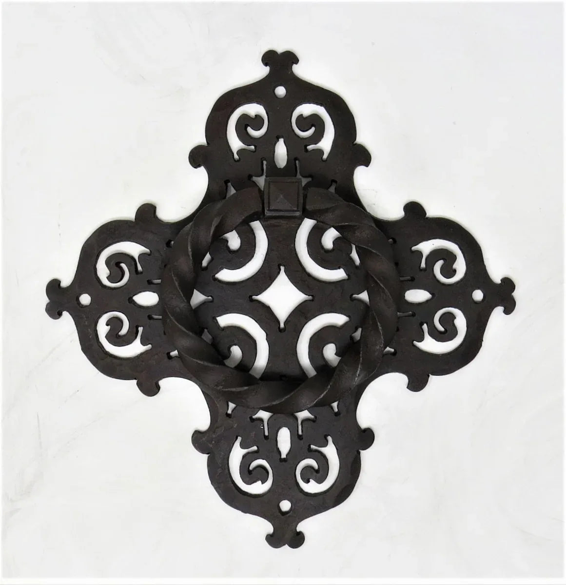 Gothic Cathedral Iron Door Knocker/Ring Pull - Old West Iron