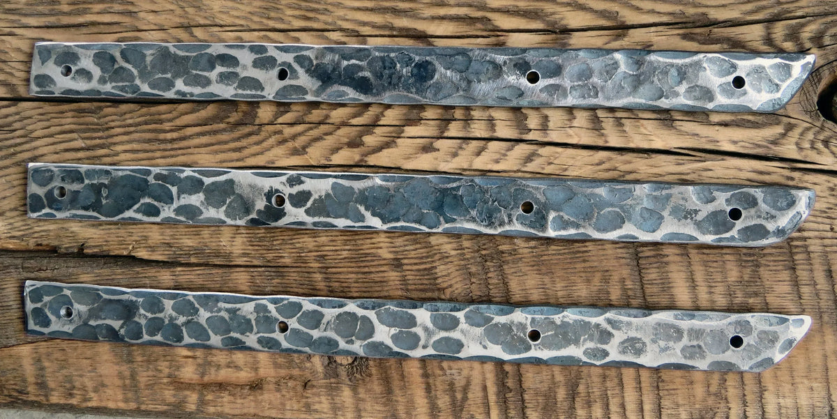 Tuscan Wrought Iron Garage Door Dummy Hinge Strap - Old West Iron