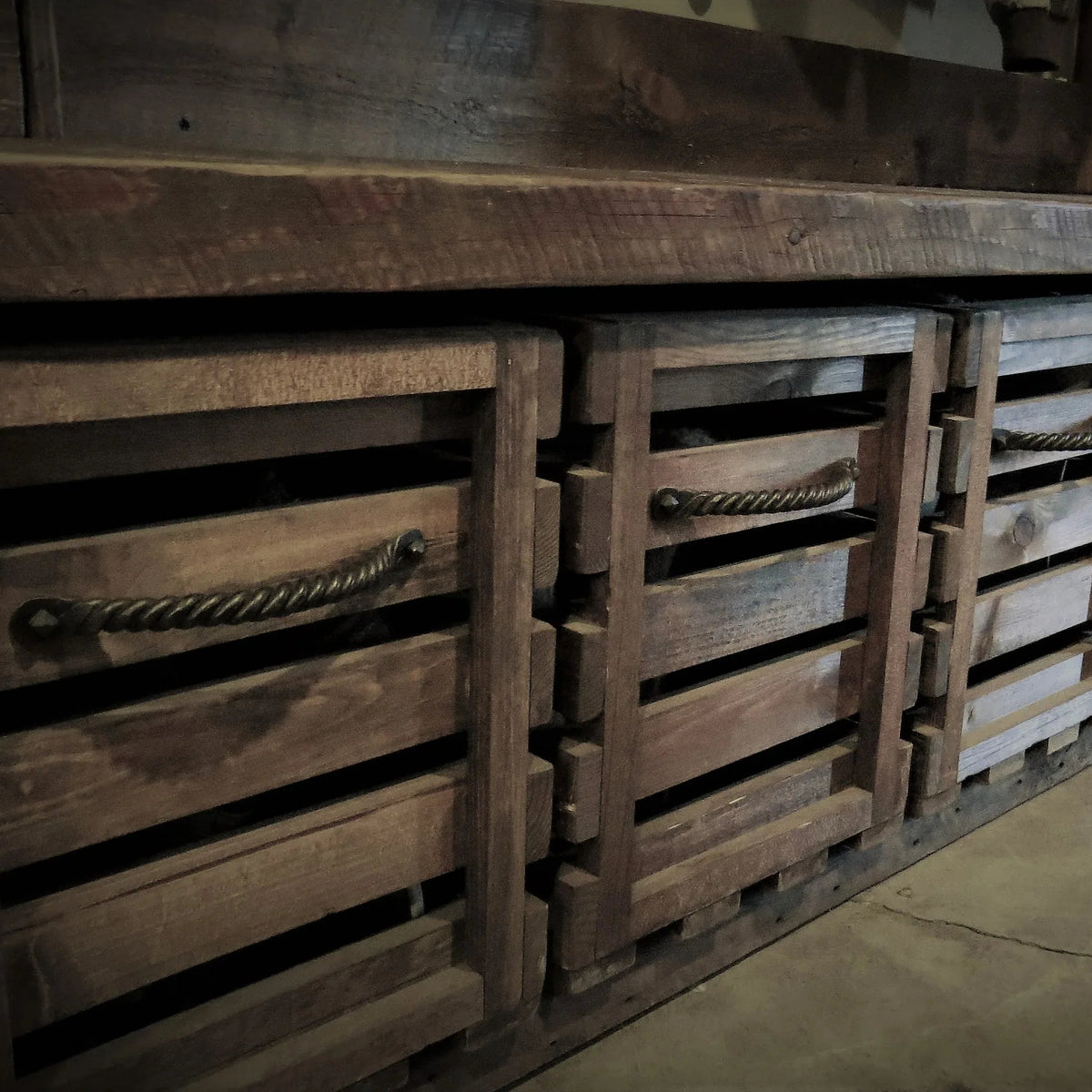 Greek Ionic Cabinet Handle - Old West Iron