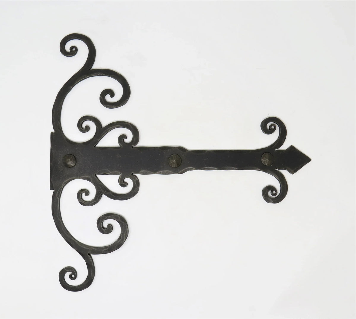XL Chateauesque Iron Faux Hinge Strap - Old West Iron